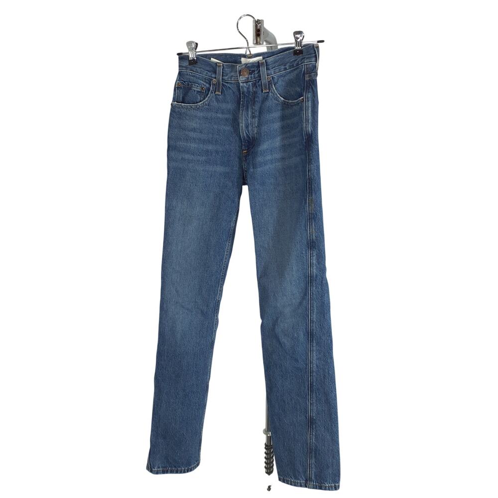 Co Classic Indigo High Rise Tapered Denim Jeans Size 25 - Picture 2 of 5